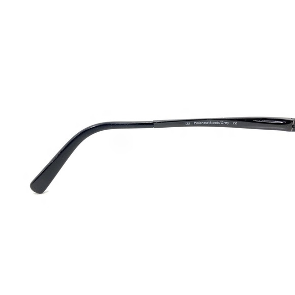 Oakley Rotor 4.0 Polished Black Grey Metal Eyeglasses Frames 52-18 135 Men Women - Picture 10 of 12